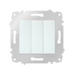 Ovivo Grano Üçlü Anahtar (Beyaz)