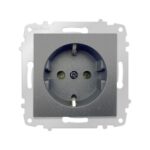 Ovivo Grano Topraklı Priz (Füme)