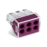 Wago 6 Kutuplu Buat İçi Klemens