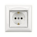 Günsan Visage Kapaklı Topraklı Priz