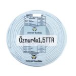 Öznur. 4x1,5 TTR Kablo