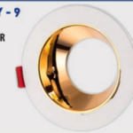 Lampist Yuvarlak Beyaz Çerçeve S-GOLD Reflektör