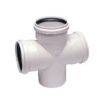 PVC-U Çift Çatal 87 ̊110 x 110mm