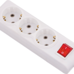 Orel 3'lü Anahtarlı Grup Priz Klemensli