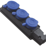 Orel 1x16 Monofaze Kauçuk 3'lü Grup Priz