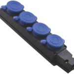 Orel 1x16 Monofaze Kauçuk 4'lü Grup Priz