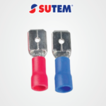 4,00-6,00MM 0,8X6,35 SARI Erkek Faston Tip Terminal Uçları