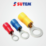 4,00-6,00mm M8 SARI Yuvarlak Tip Kablo Pabucları