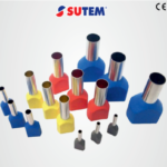 Çift Girişli Kablo Yüksük (BAKIR) 0,75MM F BOYUT : 8 -- L BOYUT 14