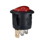 Setel Yuvarlak Işıklı Anahtar 3 Ayaklı