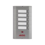 Audio Yan Sıra Tek Butonlu Zil Paneli