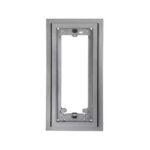 Audio Işıklı Sıva Altı Panel Altlığı (Alüminyum-Antrasit)