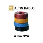 Altın 4 mm NYA Kablo (Sarı-Yeşil)