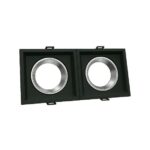 Fuplast İkili Siyah+Krom Dekoratif Çerçeve